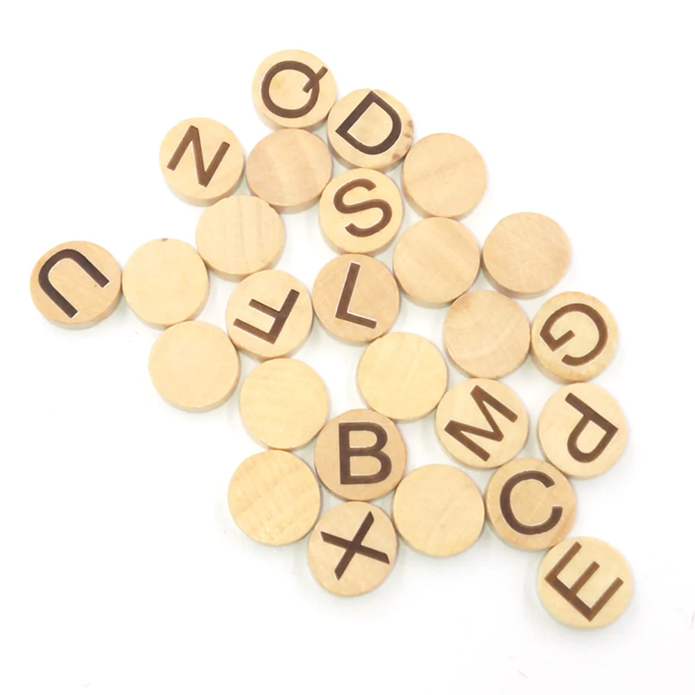 78pcs Wooden Alphabet Slices Thick Round Letter Chips Smooth Eco-Friendly Educational Tool Diy Lovers Craft Supplies
78pcs Wooden Alphabet Slices Thick Round Letter Chips Smooth Eco-Friendly Educational Tool Diy Lovers Craft Supplies