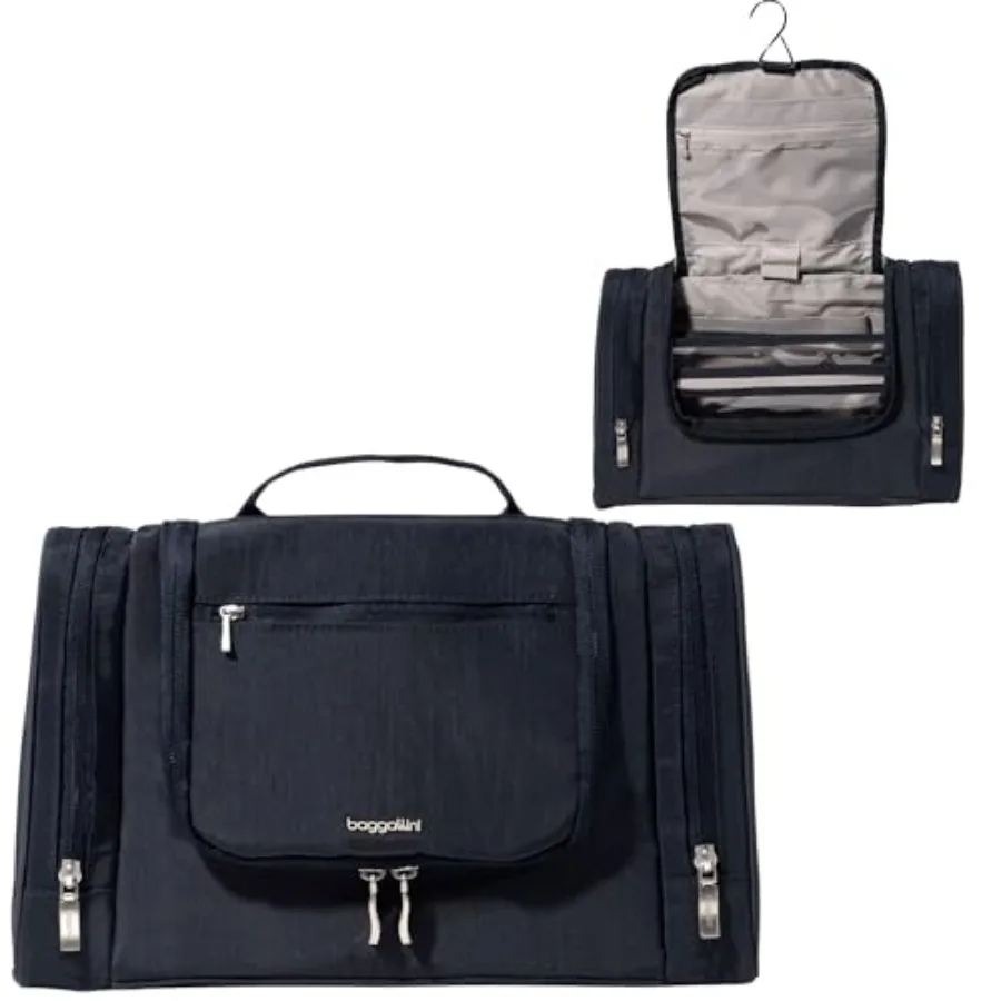 Toiletry Kit for travel, durable nylon fabric, navy blue, water-resistant and compact design
Toiletry Kit for travel, durable nylon fabric, navy blue, water-resistant and compact design