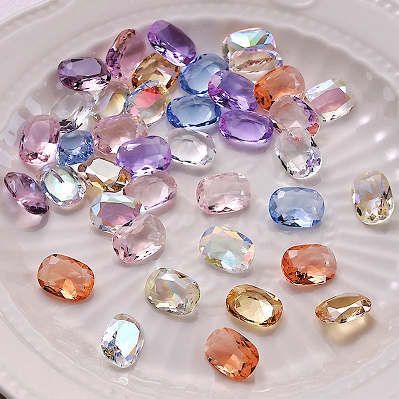 10PCS 3D Transparent Pillow-like Nail Art Rhinestone Charms Crystal Diamond Accessories For Nails Decoration Supplies Material
10PCS 3D Transparent Pillow-like Nail Art Rhinestone Charms Crystal Diamond Accessories For Nails Decoration Supplies Material