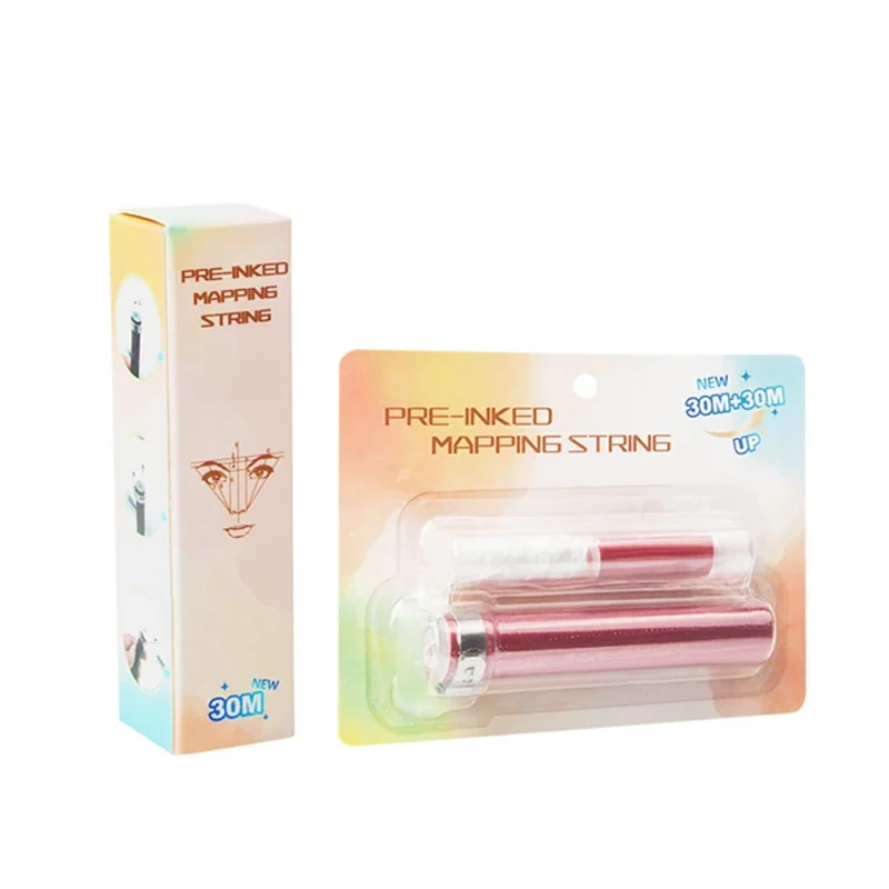 Tattoo Brows Point Pre Inked PMU Mapping String 1pcs 30m Microblading Mapping String Pre-Inked Eyebrow Marker Thread 6 Colors
Tattoo Brows Point Pre Inked PMU Mapping String 1pcs 30m Microblading Mapping String Pre-Inked Eyebrow Marker Thread 6 Colors