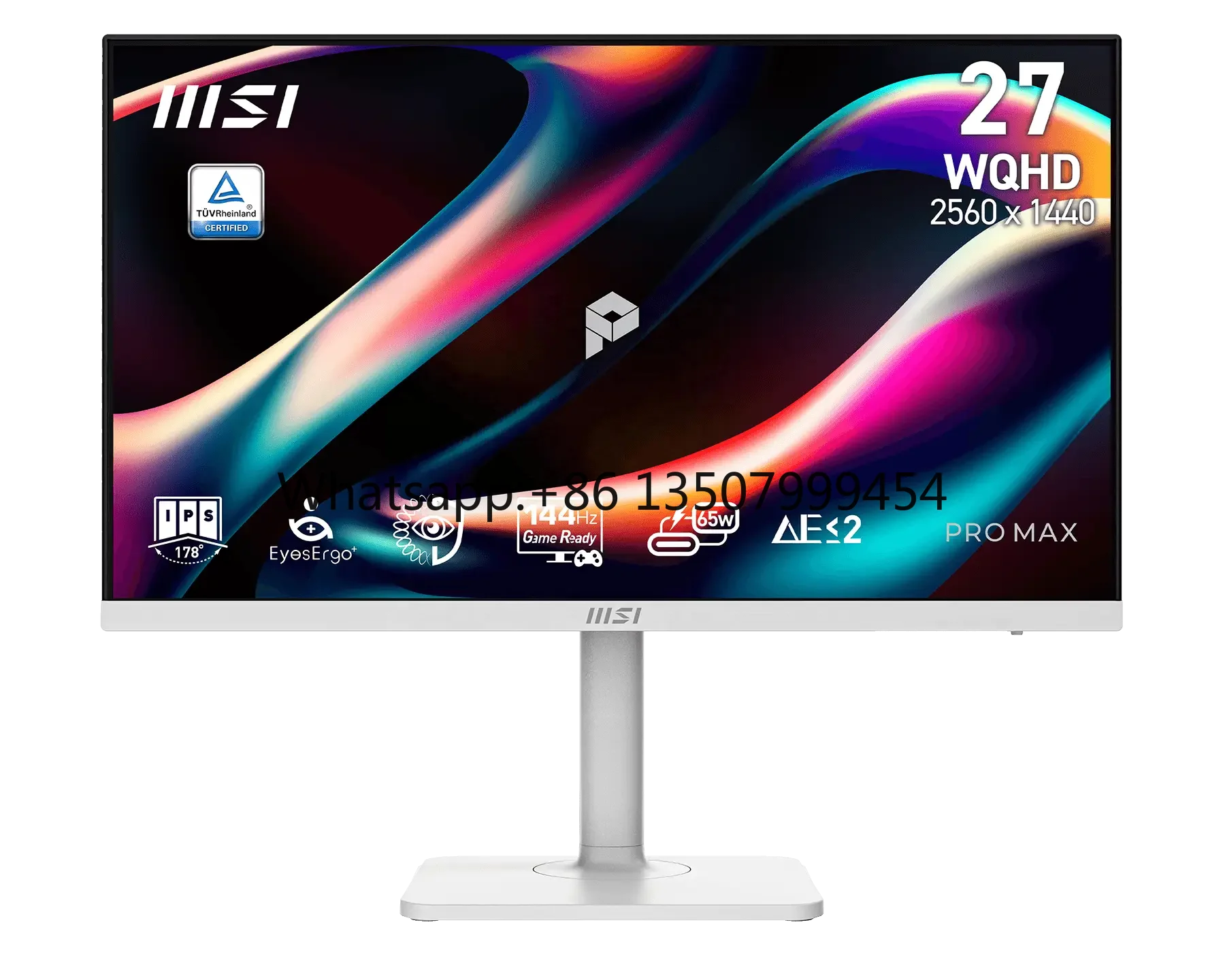2026 New MSI PRO MAX 241PHW E14 Monitor 24" FHD 1920X1080 1ms 144Hz IPS White EyesErgo Display HDR Business Monitor for Desktop
2026 New MSI PRO MAX 241PHW E14 Monitor 24" FHD 1920X1080 1ms 144Hz IPS White EyesErgo Display HDR Business Monitor for Desktop