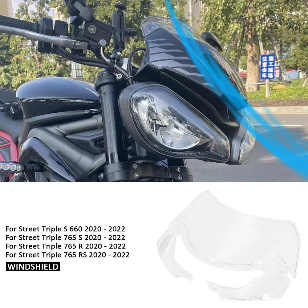 Windshield Windscreen Fairing Wind Deflector Windshield Motorcycle Accessories Fits For Street Triple S660 765RS 765R 765S 2022
Windshield Windscreen Fairing Wind Deflector Windshield Motorcycle Accessories Fits For Street Triple S660 765RS 765R 765S 2022