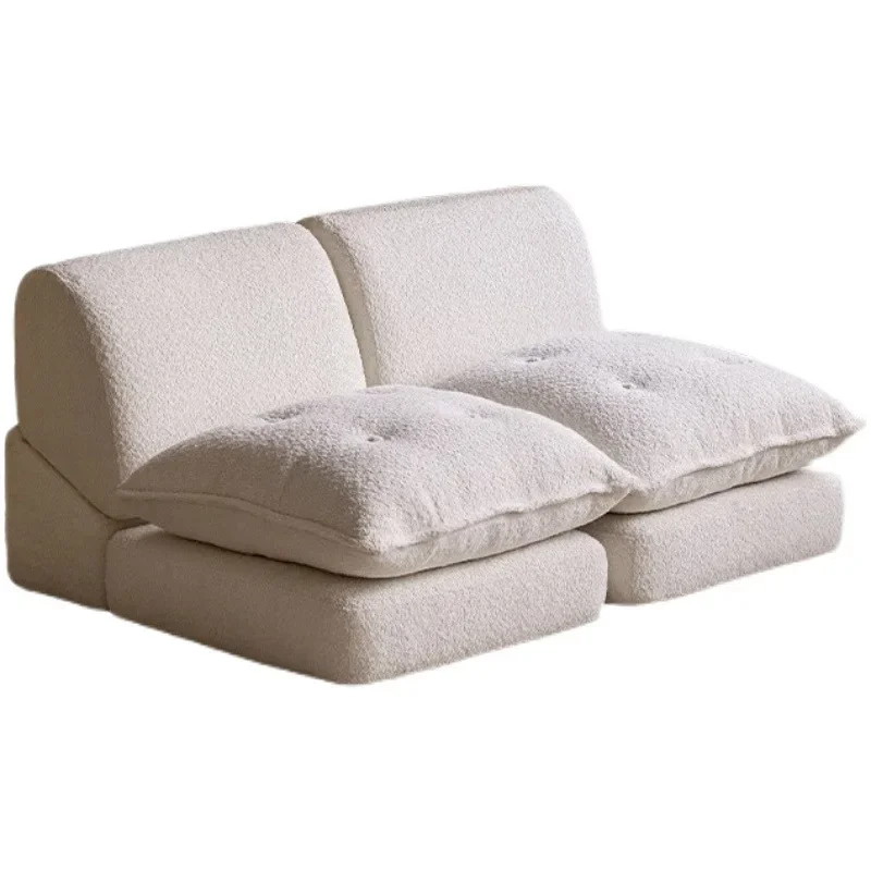 Foldable module combination, lazy sofa, lamb wool fabric sofa, removable and washable
Foldable module combination, lazy sofa, lamb wool fabric sofa, removable and washable