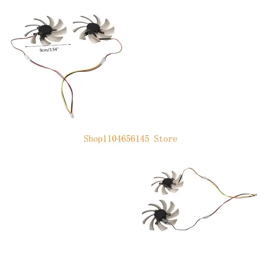 Охлаждающий вентилятор 5asd, подходящий для охлаждающего вентилятора видеокарты Gigabyte 7850 Radon R9 270 670
Охлаждающий вентилятор 5asd, подходящий для охлаждающего вентилятора видеокарты Gigabyte 7850 Radon R9 270 670