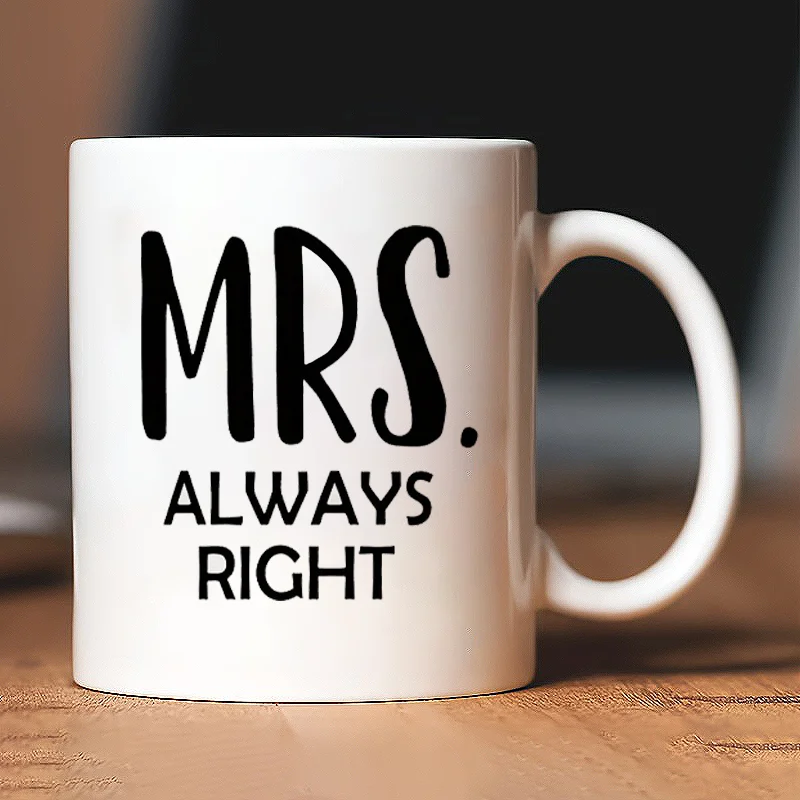 Набор изолированных керамических кофейных кружек Mr & Mrs Always Right — многоразовый, можно стирать в машине, безопасный для домашнего использования
Набор изолированных керамических кофейных кружек Mr & Mrs Always Right — многоразовый, можно стирать в машине, безопасный для домашнего использования