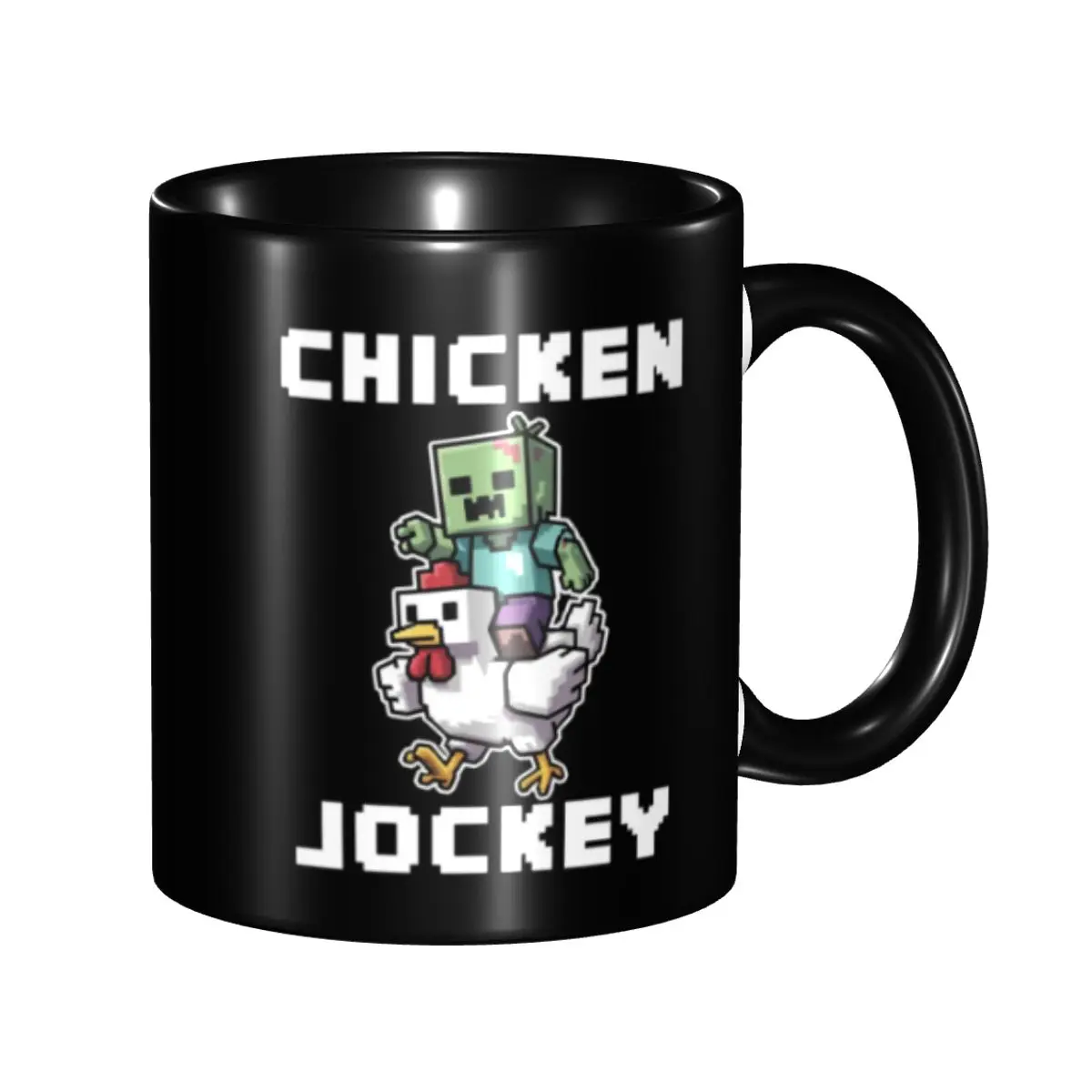Chicken Jockey Funny Coffee Mug Cute Zombie Game Cup For Office
Chicken Jockey Funny Coffee Mug Cute Zombie Game Cup For Office