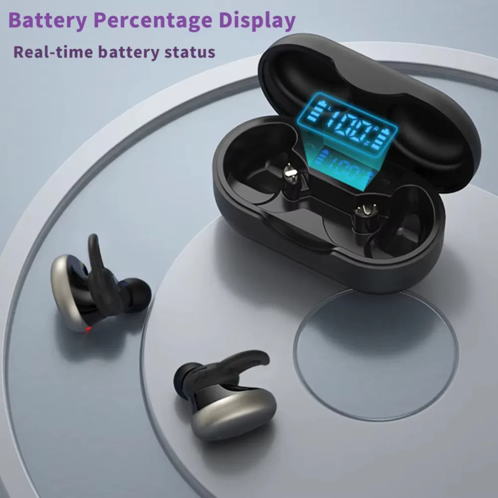 New Bluetooth 5.3 True Wireless In-ear Headphones Mini Long Endurance Low Latency Digital Display Headsets For Game Music Sport
New Bluetooth 5.3 True Wireless In-ear Headphones Mini Long Endurance Low Latency Digital Display Headsets For Game Music Sport