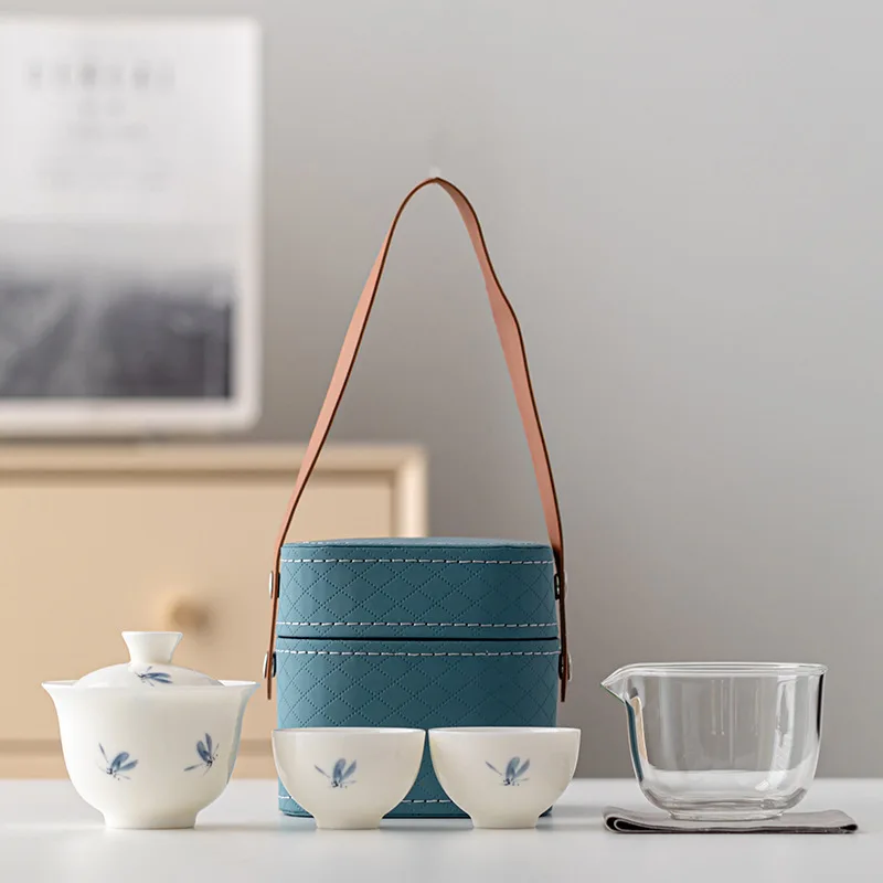 ZML cover bowl set outdoor portable travel tea set portable storage bag ceramic cup
ZML cover bowl set outdoor portable travel tea set portable storage bag ceramic cup