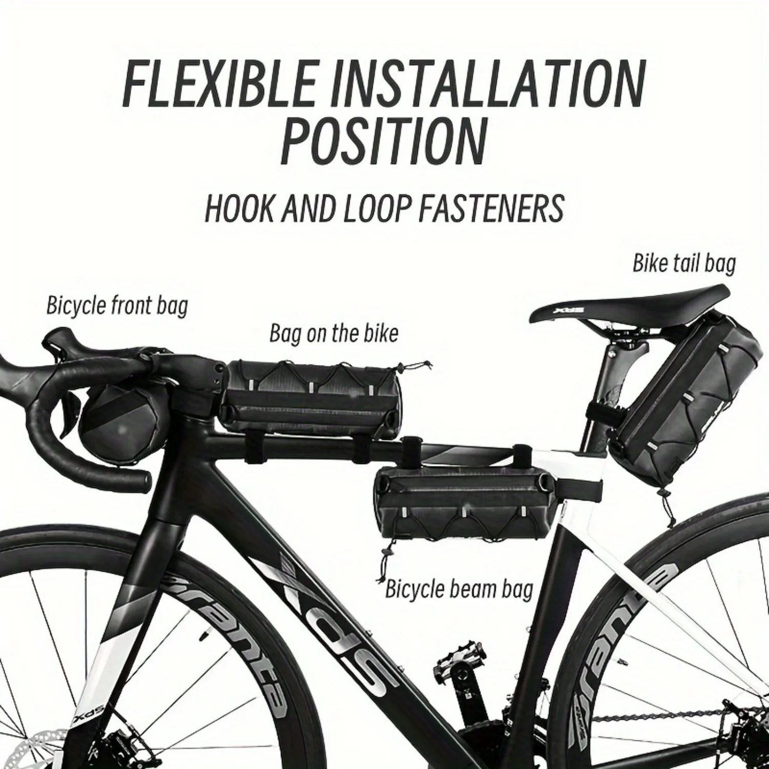 Bike Handlebar Bag, Waterproof Large-Capacity Bicycle Frame Bag For Outdoor Cycling
Bike Handlebar Bag, Waterproof Large-Capacity Bicycle Frame Bag For Outdoor Cycling