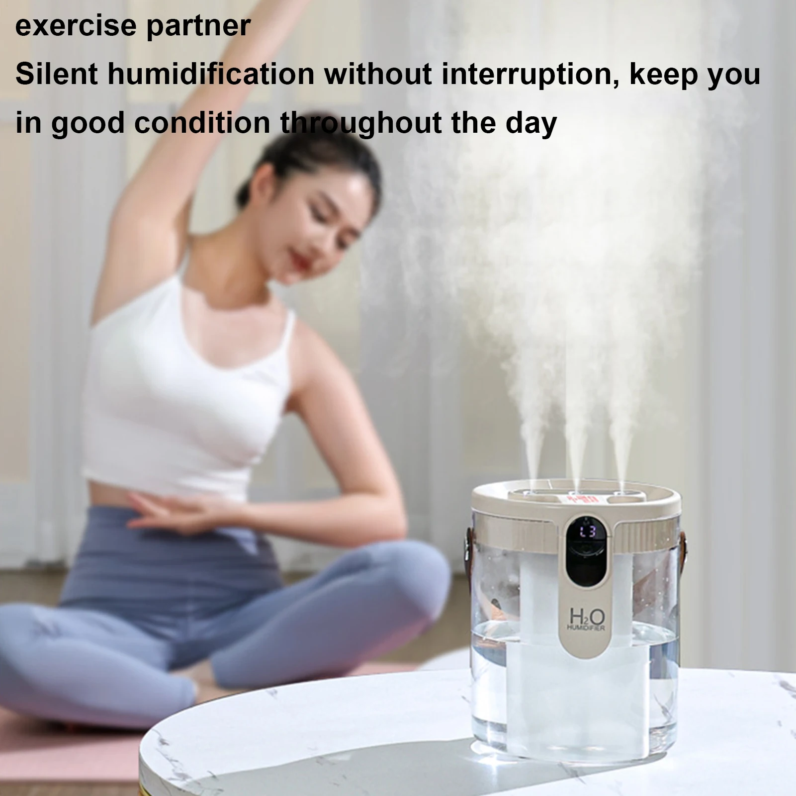 Увлажнитель для спальни, 2,5 л, настольный туманообразователь, 5 уровней тумана, увлажнитель для комнаты с 3 насадками для спальни, домашнего стола, путешествий
Увлажнитель для спальни, 2,5 л, настольный туманообразователь, 5 уровней тумана, увлажнитель для комнаты с 3 насадками для спальни, домашнего стола, путешествий