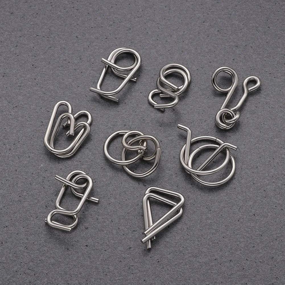 2Sets Premium Metal Unzipping Puzzle Ring Set Brain Puzzle Buckle Iq Test Game Fun Gift for Teens Seniors Logic
2Sets Premium Metal Unzipping Puzzle Ring Set Brain Puzzle Buckle Iq Test Game Fun Gift for Teens Seniors Logic