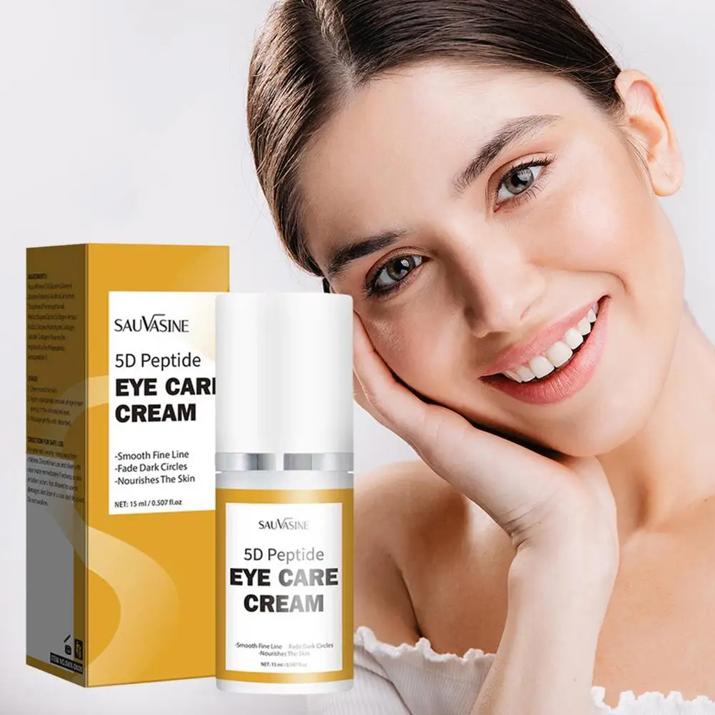 5 Peptide Eye Cream Moisturizes Tightens Lightens Dark Circles Eye Cosmetics Smooth Eye Lines Nourishes Makeup
5 Peptide Eye Cream Moisturizes Tightens Lightens Dark Circles Eye Cosmetics Smooth Eye Lines Nourishes Makeup