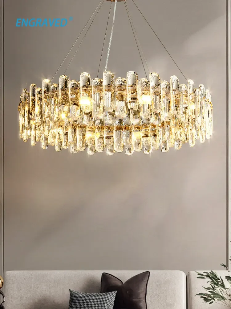 Creative Light Luxury Crystal Chandelier Living Room Lamp 2022 New Simple Modern Room Bedroom Lamp Household Dining Room Lamp
Creative Light Luxury Crystal Chandelier Living Room Lamp 2022 New Simple Modern Room Bedroom Lamp Household Dining Room Lamp