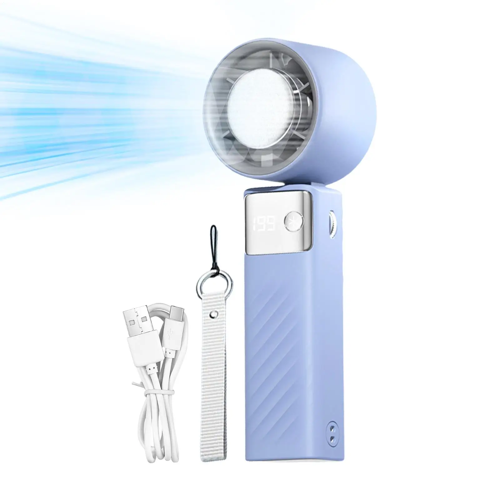 Hand Held Fan Personal Cooling Portable Fan Handheld Battery Operated Bladeless Air Cooler With 199 Speeds Digital Display Cool
Hand Held Fan Personal Cooling Portable Fan Handheld Battery Operated Bladeless Air Cooler With 199 Speeds Digital Display Cool