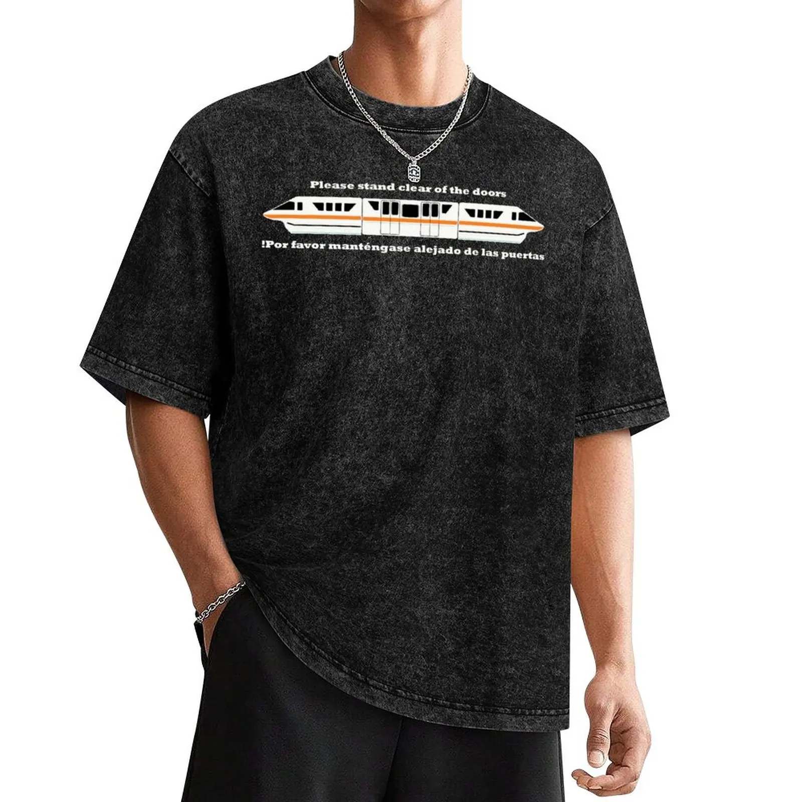 Monorail Safety Message - Please Stand Clear of the Doors (Bilingual!) T-Shirt oversized blue lock plain black t shirts men
Monorail Safety Message - Please Stand Clear of the Doors (Bilingual!) T-Shirt oversized blue lock plain black t shirts men