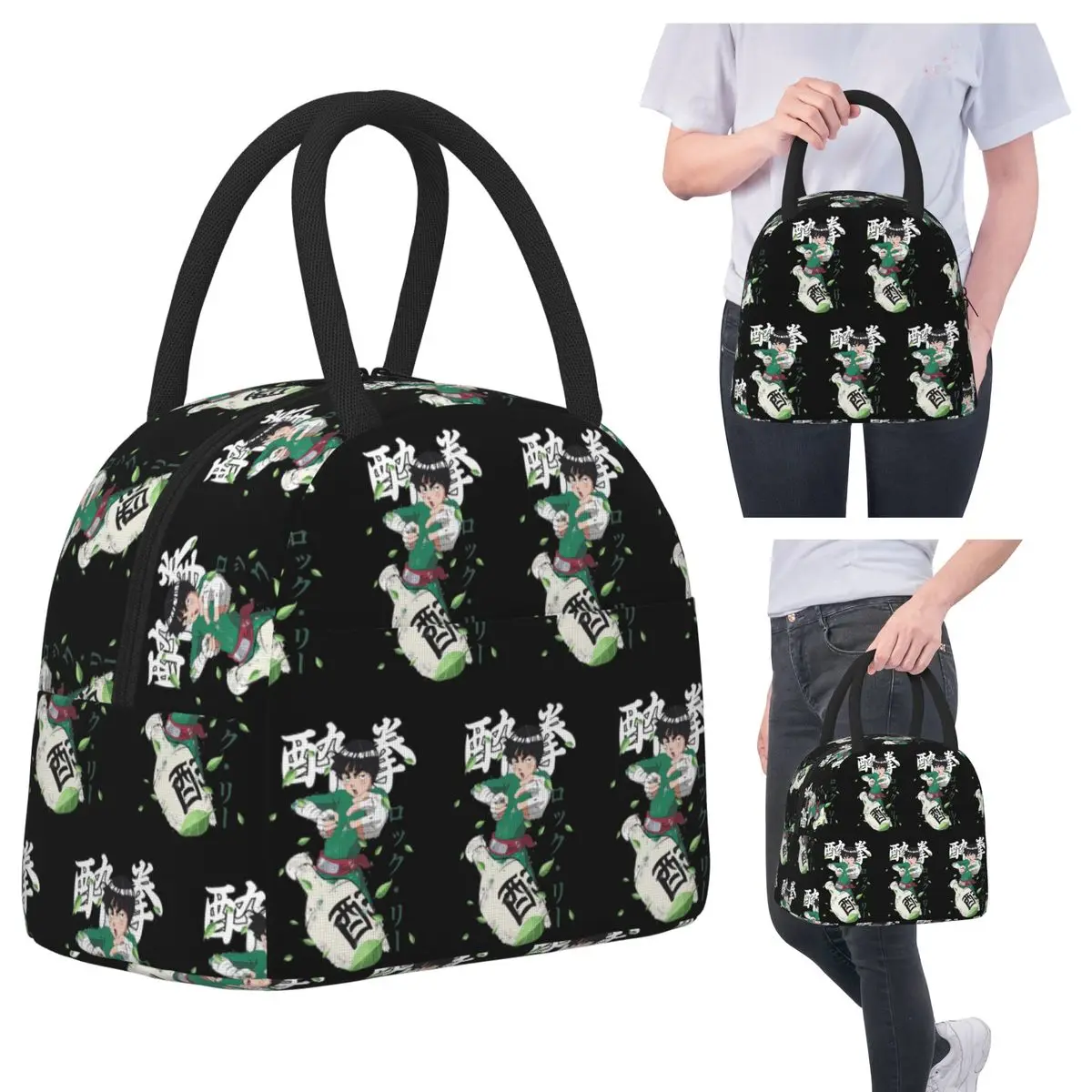 Rock Lee Lunch Bags Insulated Bento Box Portable Lunch Tote Leakproof Picnic Bags Thermal Bag for Woman Student Office 
Rock Lee Lunch Bags Insulated Bento Box Portable Lunch Tote Leakproof Picnic Bags Thermal Bag for Woman Student Office