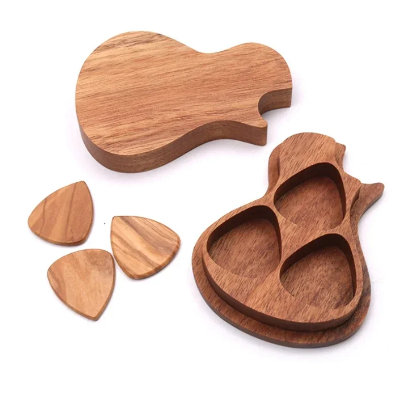 1pc Guitar Paddle Musical Instrument Crafts Gift Box Three Grid Paddle Solid Wood Paddle Box Set Storage Box
1pc Guitar Paddle Musical Instrument Crafts Gift Box Three Grid Paddle Solid Wood Paddle Box Set Storage Box