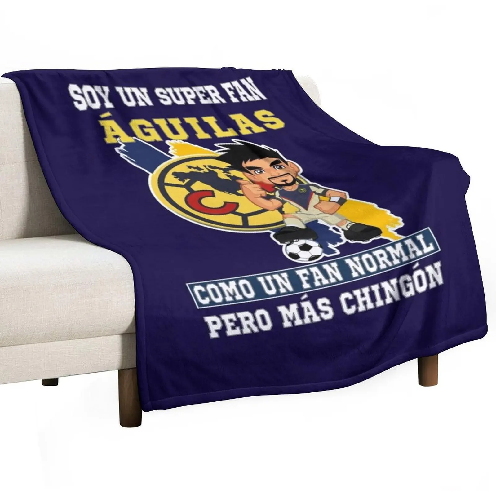 Aguilas del America Futbol Mexicano Soccer Fan Aguilas liga mx Throw Blanket Furrys Large Sofas Blankets
Aguilas del America Futbol Mexicano Soccer Fan Aguilas liga mx Throw Blanket Furrys Large Sofas Blankets