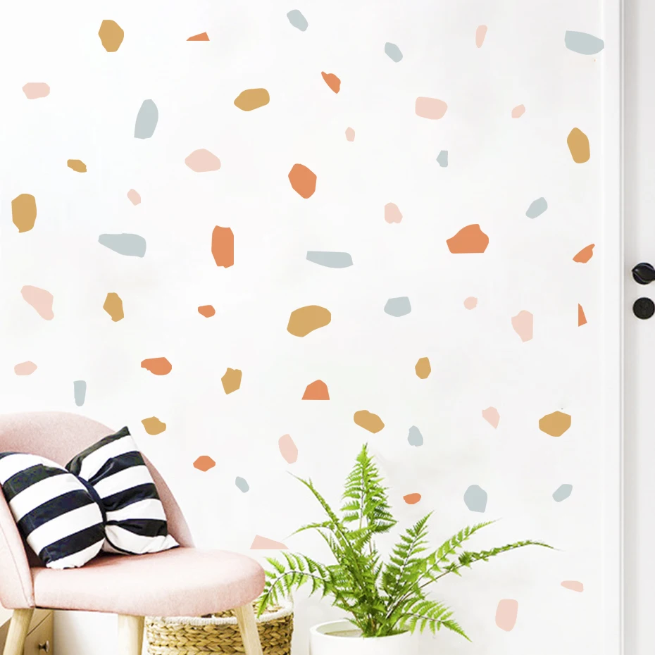 Boho Abstract Irregular Geometric Terrazzo Mosaic Nursery Doodle DIY Vinyl Wall Stickers Kids Room Interior Home Decor Gifts
Boho Abstract Irregular Geometric Terrazzo Mosaic Nursery Doodle DIY Vinyl Wall Stickers Kids Room Interior Home Decor Gifts