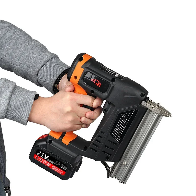 Lithium rechargeable electric Nail gun wireless charging nail gun woodworking nail gun
Lithium rechargeable electric Nail gun wireless charging nail gun woodworking nail gun