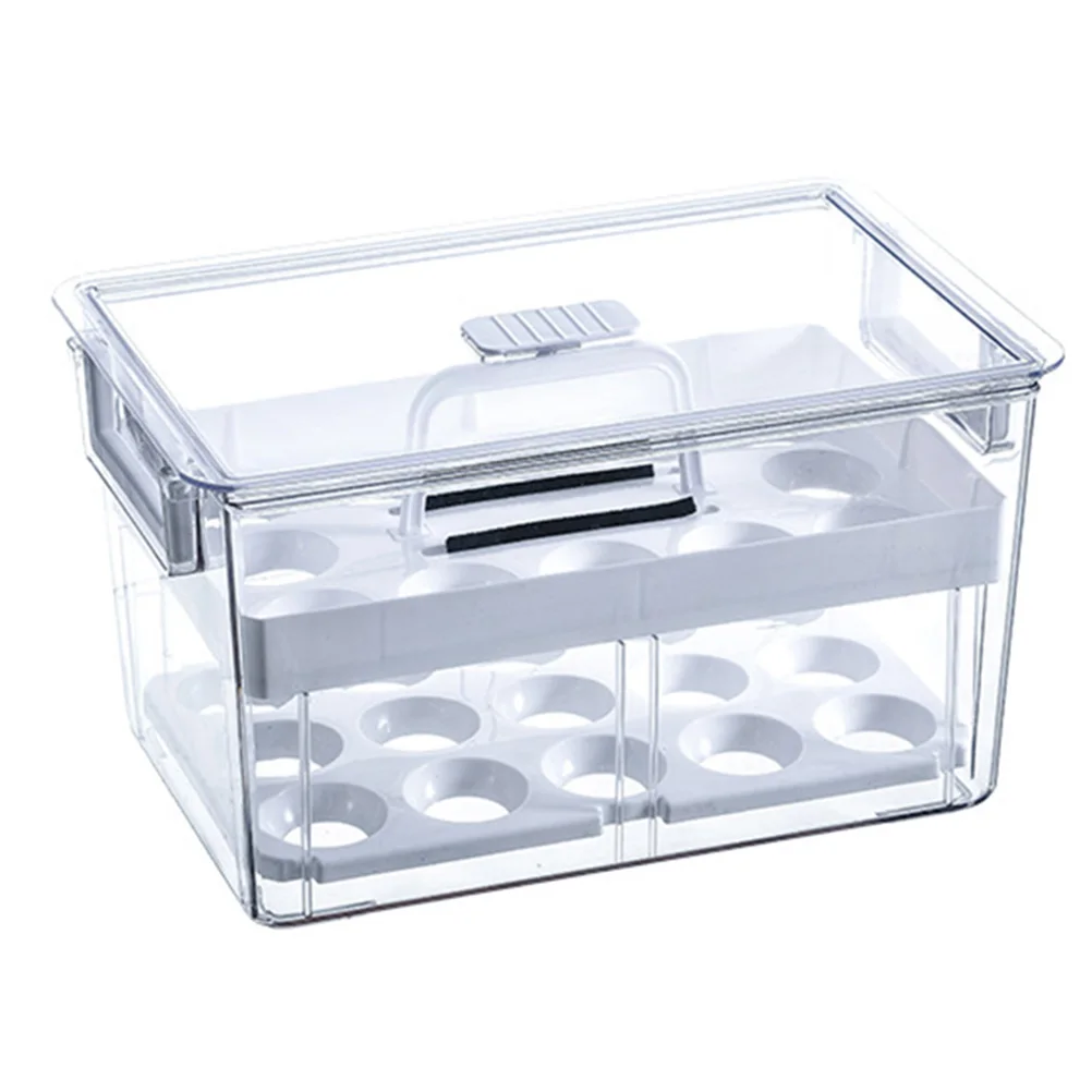 Egg Storage Box Lid Lock Freshness H Detachable Partitions Folding Easy Store Carbon Slot Absorb Smell Compartment Prevent
Egg Storage Box Lid Lock Freshness H Detachable Partitions Folding Easy Store Carbon Slot Absorb Smell Compartment Prevent
