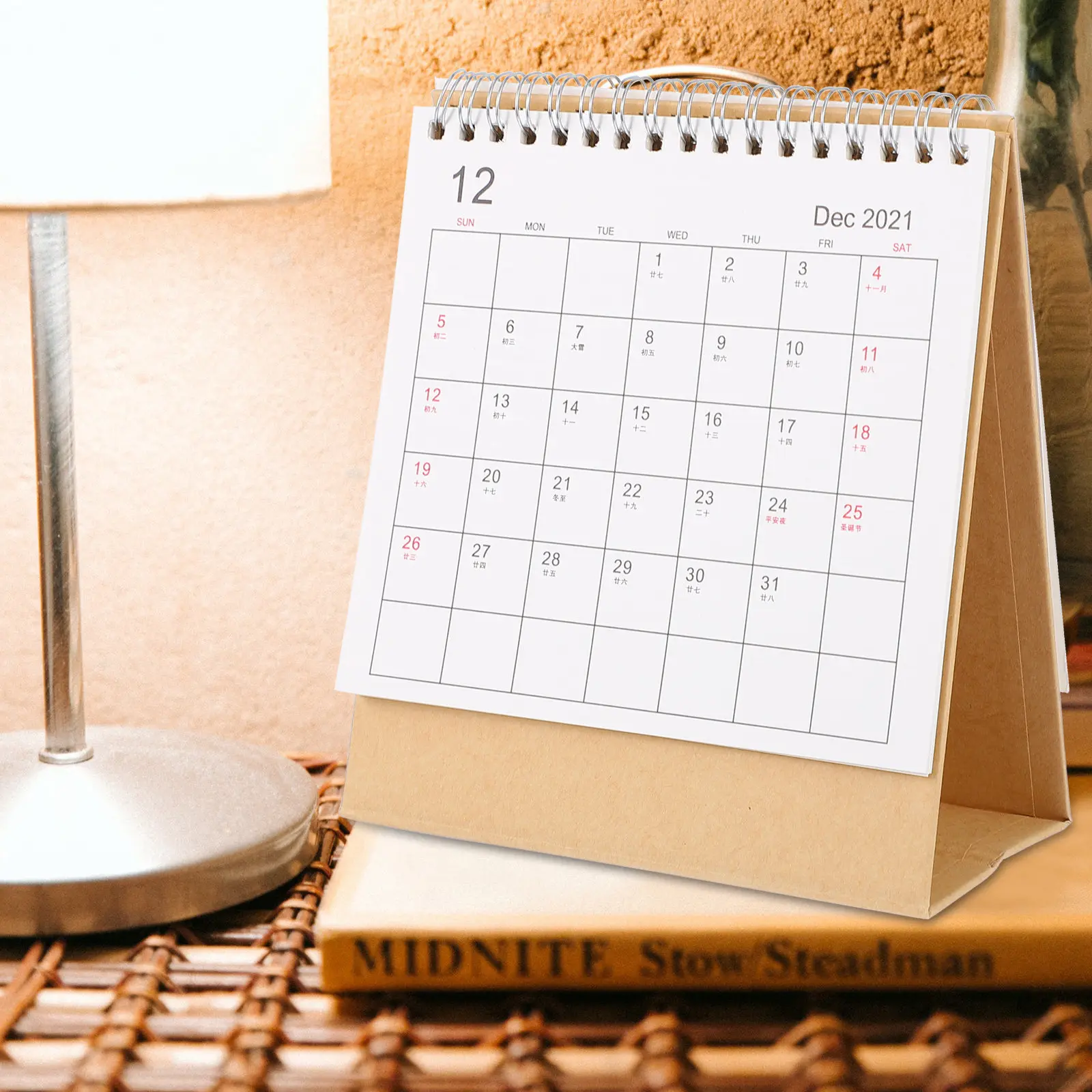 2022 Desk Calendar Simple Paper Material Coil Binding Practical Daily Planner Home Office Table Calendar Decor Functional
2022 Desk Calendar Simple Paper Material Coil Binding Practical Daily Planner Home Office Table Calendar Decor Functional