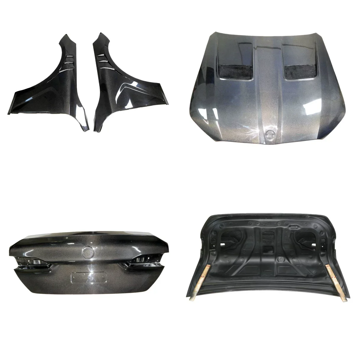 Carbon fiber Body Kit for BMW 5Series G60 G90 23-25 upgrade to CLS style car Rear trunk Engine cover Hood wheel fender
Carbon fiber Body Kit for BMW 5Series G60 G90 23-25 upgrade to CLS style car Rear trunk Engine cover Hood wheel fender