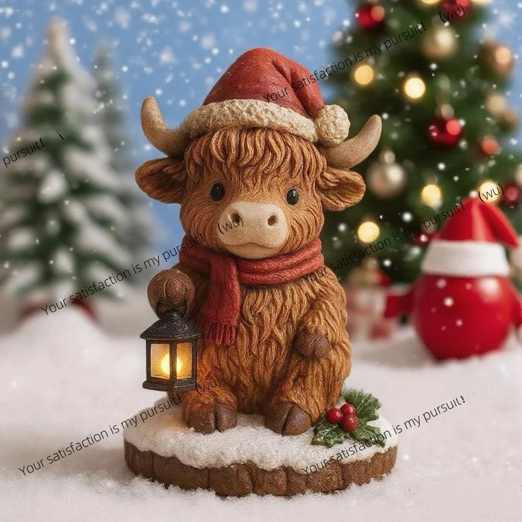Christmas Cute Highland Cattle Christmas Tree Luminous Ornament Home Yard Christmas Wrap Decoration
Christmas Cute Highland Cattle Christmas Tree Luminous Ornament Home Yard Christmas Wrap Decoration