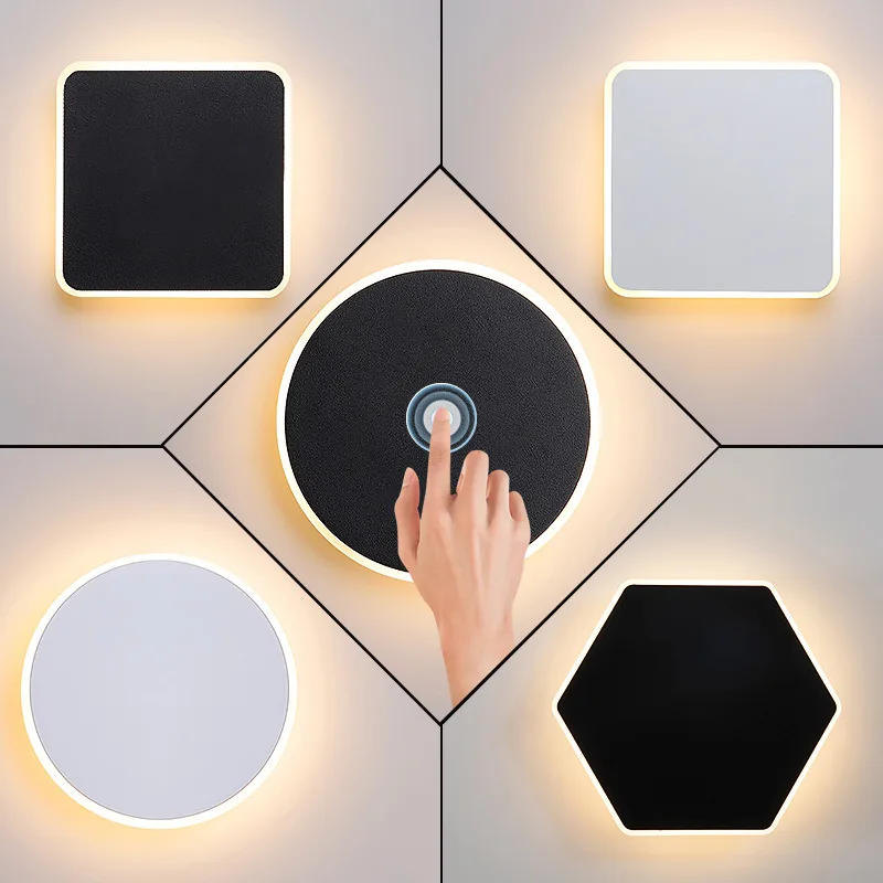 Modern Led Wall Sconce, AC 220V 12W Warm White Touch Wall Lamp, Wall Sconces Lighting for Bedroom,Aisle, Stairwell
Modern Led Wall Sconce, AC 220V 12W Warm White Touch Wall Lamp, Wall Sconces Lighting for Bedroom,Aisle, Stairwell
