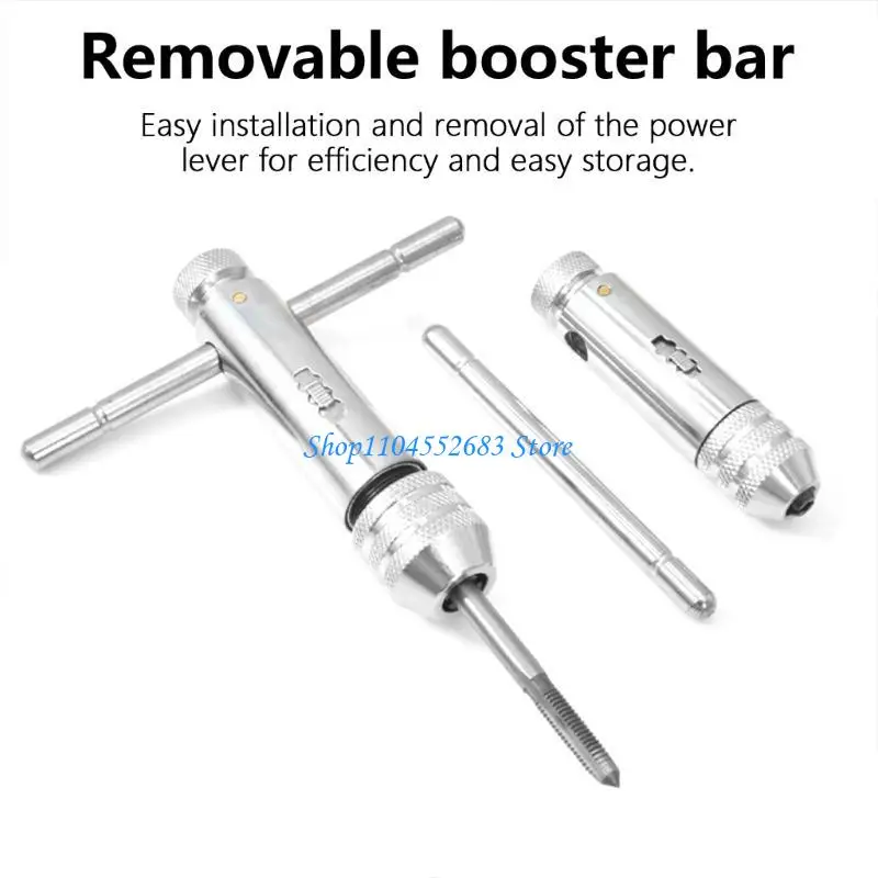 Y6GD 2pcs Tap Wrench Spanner Set With Adjustable Clamp Block For 3-12mm Tap Machining Repairs Home Mechanical Household Tasks
Y6GD 2pcs Tap Wrench Spanner Set With Adjustable Clamp Block For 3-12mm Tap Machining Repairs Home Mechanical Household Tasks