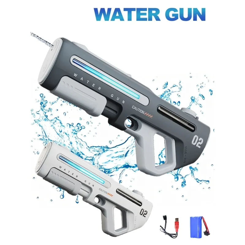 Children's Electric Water Gun High Pressure Pulse Water Guns Automatic Water Spray High Capacity Pool Toy for Boys Summer Gifts
Children's Electric Water Gun High Pressure Pulse Water Guns Automatic Water Spray High Capacity Pool Toy for Boys Summer Gifts