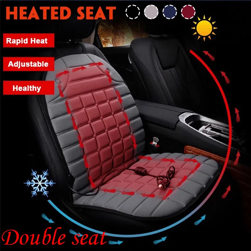 1 Set 12V Universal Car Seat Cover Heated Thickening Cover Auto Seat Cushion Heater Winter Cushion Electric Heating Pad Car Heat
1 Set 12V Universal Car Seat Cover Heated Thickening Cover Auto Seat Cushion Heater Winter Cushion Electric Heating Pad Car Heat
