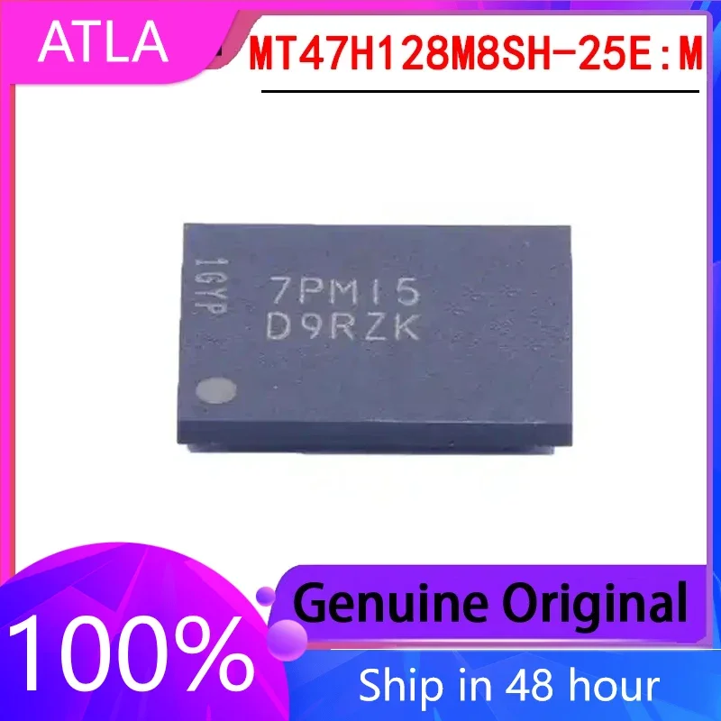 1PCS MT47H128M8SH-25E: M Package FBGA60 DDR SDRAM Storage Chip with Brand New Memory Particles
1PCS MT47H128M8SH-25E: M Package FBGA60 DDR SDRAM Storage Chip with Brand New Memory Particles