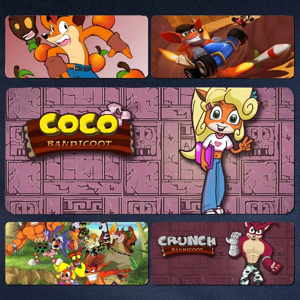 C_CrashS_B- Bandicoot Mousepad Large Computer Gaming Accessories MousePads Desk Mats Anti-slip Laptop Soft Mouse Pad
C_CrashS_B- Bandicoot Mousepad Large Computer Gaming Accessories MousePads Desk Mats Anti-slip Laptop Soft Mouse Pad