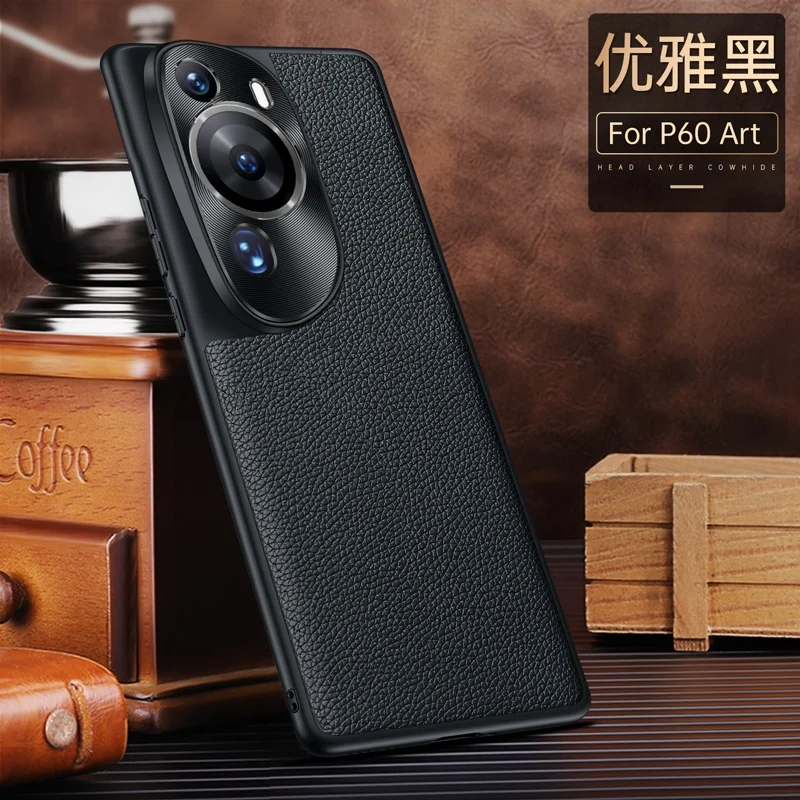 For Huawei P60 Pro Art Litch Style Genuine Leather Case CD Pattern Full Camera Lens Protection Matte Soft TPU Cover
For Huawei P60 Pro Art Litch Style Genuine Leather Case CD Pattern Full Camera Lens Protection Matte Soft TPU Cover