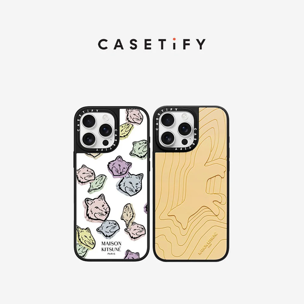 CASETiFY Maison Kitsuné Series Magnetic Drop-proof Case for iPhone 13 14 15 16 17 Pro Max Air Plus Protect Cover
CASETiFY Maison Kitsuné Series Magnetic Drop-proof Case for iPhone 13 14 15 16 17 Pro Max Air Plus Protect Cover