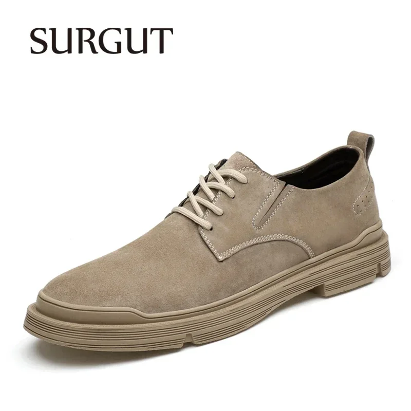 SURGUT Men's Comfortable Casual Work Men Shoe Brand Leather Shoe Top Quality Driving Moccasin Men Luxury Brand Flats Boat Shoes
SURGUT Men's Comfortable Casual Work Men Shoe Brand Leather Shoe Top Quality Driving Moccasin Men Luxury Brand Flats Boat Shoes