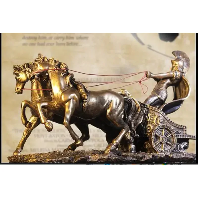 RETRO GREEK MYTHOLOGY ANCIENT ROMAN CHARIOT STATUE HOME CRAFTS ROOM DECOR SPARTAN WARRIOR IN A CARRIAGE OBJECTS OFFICE SCULPTURE
RETRO GREEK MYTHOLOGY ANCIENT ROMAN CHARIOT STATUE HOME CRAFTS ROOM DECOR SPARTAN WARRIOR IN A CARRIAGE OBJECTS OFFICE SCULPTURE