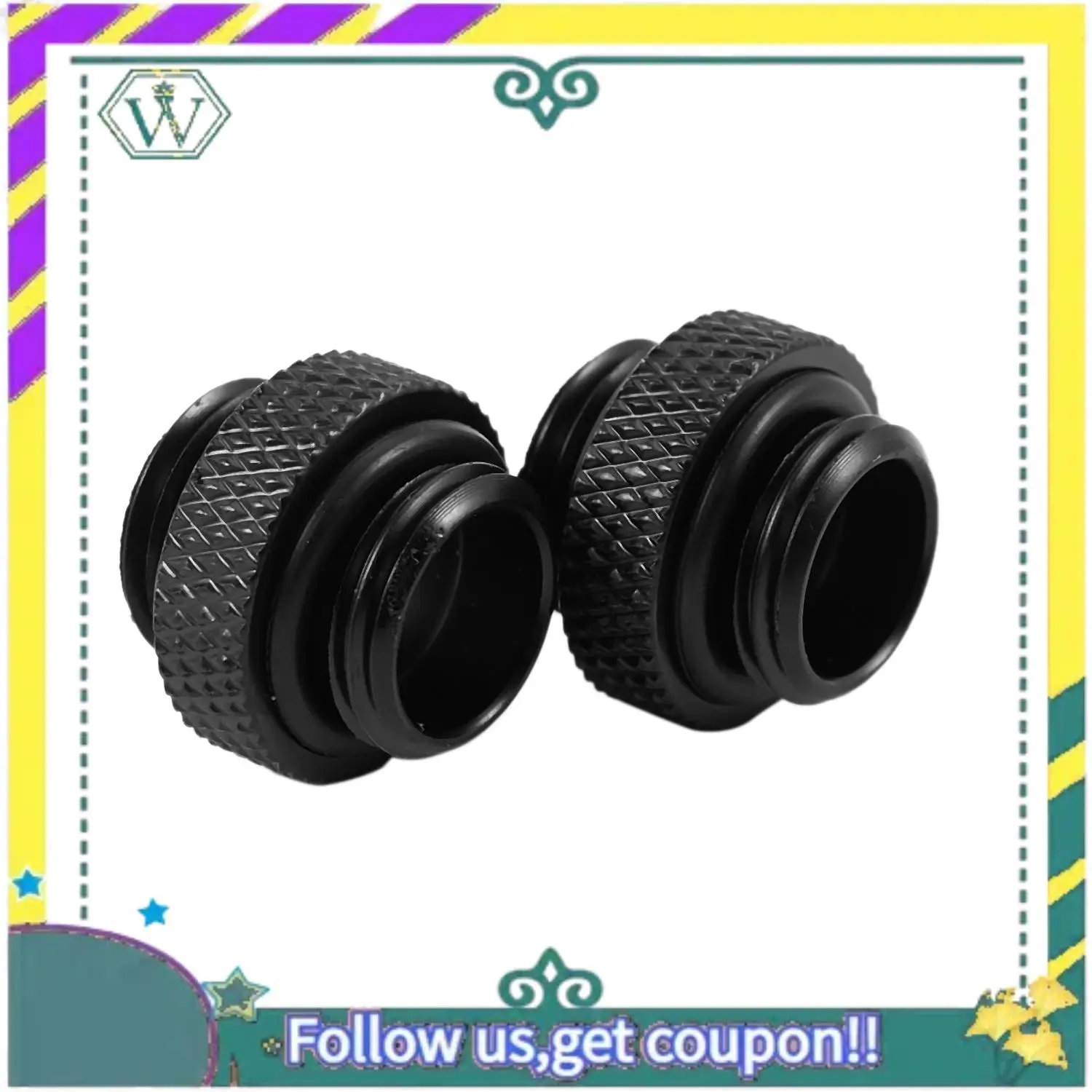 NEW 2Pcs G1/4 Mini External Thread Male To Male Water Cooling Rotary Fitting Adapter Water Cooling Connector Radiator Components
NEW 2Pcs G1/4 Mini External Thread Male To Male Water Cooling Rotary Fitting Adapter Water Cooling Connector Radiator Components
