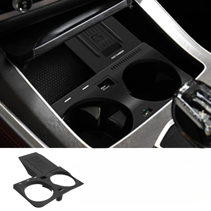 Applicable to the new BMW X5 X6 X7 wireless charger, compatible with the original car with NFC induction box USB charging pad
Applicable to the new BMW X5 X6 X7 wireless charger, compatible with the original car with NFC induction box USB charging pad