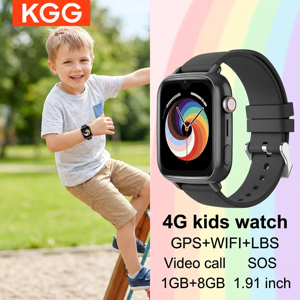 Kids Smartwatch with GPS Tracker 1G+8G 4G Real-Time Location Tracking Kids Watch with Video Chat, Camera, Games SOS Call Watch
Kids Smartwatch with GPS Tracker 1G+8G 4G Real-Time Location Tracking Kids Watch with Video Chat, Camera, Games SOS Call Watch