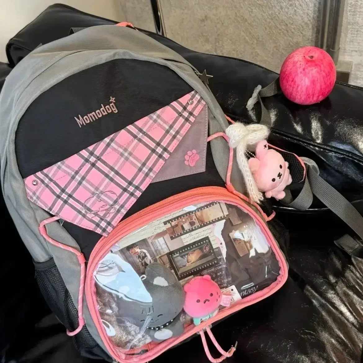 HAEX Dopamine Women Ita Bag 2025 Trend Large Capacity Students Commute Backpacks Kawaii Plaid Patchwork Mochilas Para Mujer
HAEX Dopamine Women Ita Bag 2025 Trend Large Capacity Students Commute Backpacks Kawaii Plaid Patchwork Mochilas Para Mujer