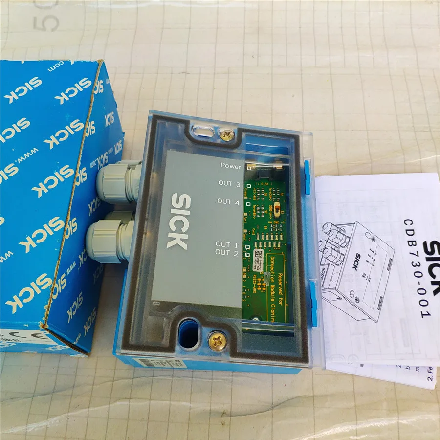 Новый оригинальный импортный контроллер SICK CDB730-001 CDB 730001 Пятно 1055981
Новый оригинальный импортный контроллер SICK CDB730-001 CDB 730001 Пятно 1055981