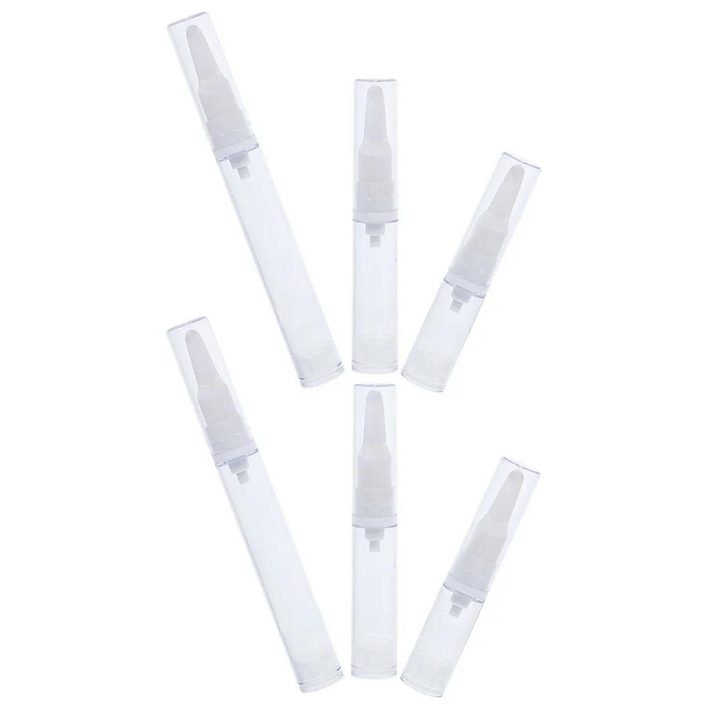 6 pcs Airless Pump Travel Bottles 5ml 10ml 15ml Plastic Containers Vacuum Dispenser Refillable Lotion Cream Eye Cream Bottle Set
6 pcs Airless Pump Travel Bottles 5ml 10ml 15ml Plastic Containers Vacuum Dispenser Refillable Lotion Cream Eye Cream Bottle Set