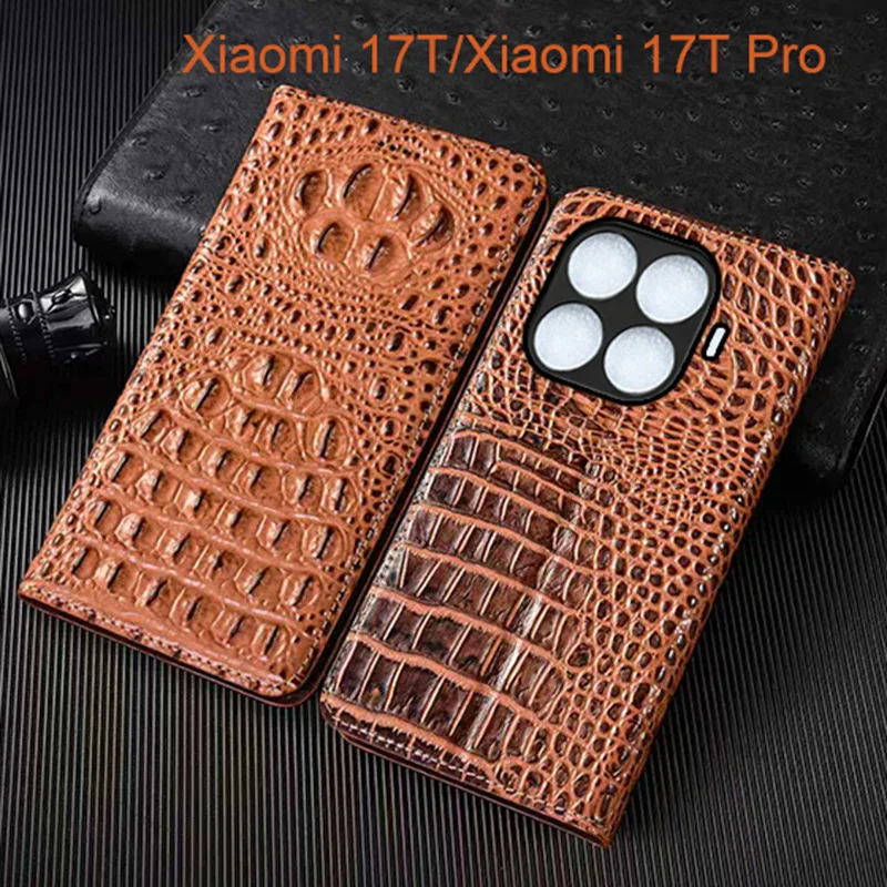 Crocodile Claw Genuine Leather Flip Case For Xiaomi Mi 17T Pro Phone Cover Card Cases Scratch Proof
Crocodile Claw Genuine Leather Flip Case For Xiaomi Mi 17T Pro Phone Cover Card Cases Scratch Proof