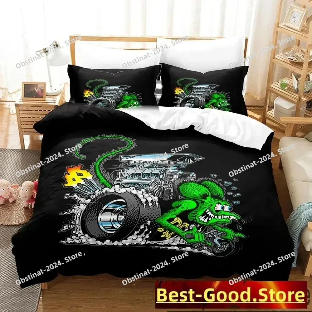3D Print Cartoon Rat Fink Bedding Set Duvet Cover Bed Set Quilt Cover Pillowcase Comforter king Queen Size Boys Adult Bedding
3D Print Cartoon Rat Fink Bedding Set Duvet Cover Bed Set Quilt Cover Pillowcase Comforter king Queen Size Boys Adult Bedding