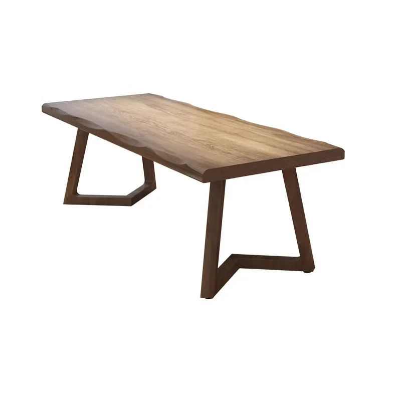 Modern simple solid wood desk, household small apartment, computer desk, living room office meeting table
Modern simple solid wood desk, household small apartment, computer desk, living room office meeting table
