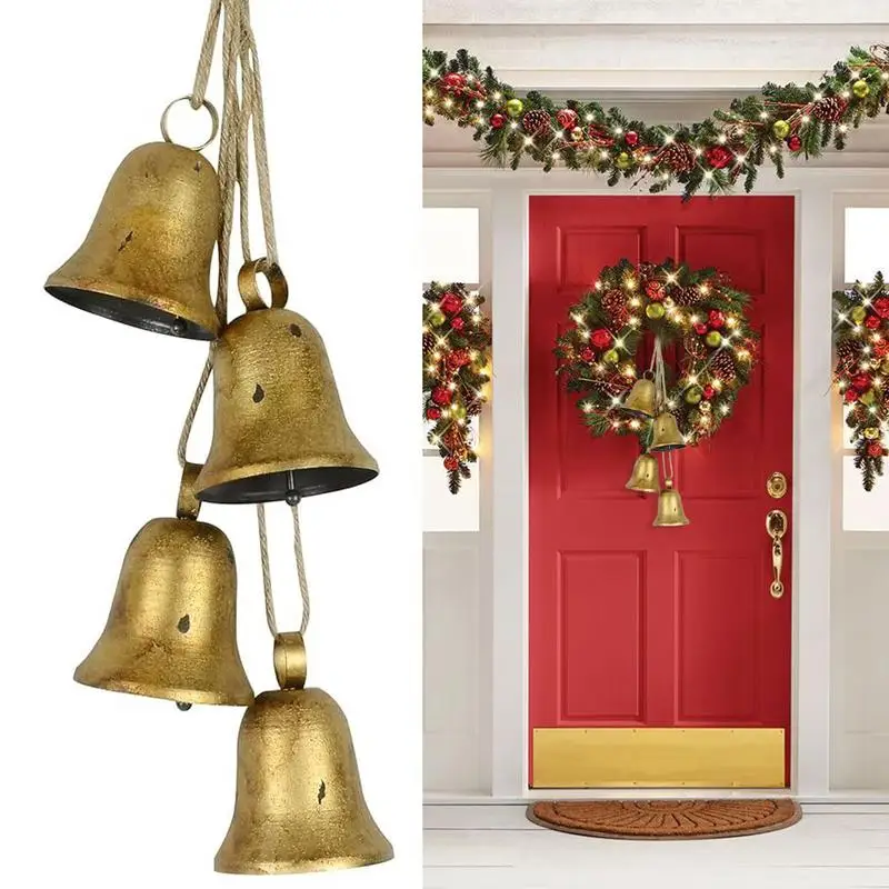 Decorative Bells 4X Christmas Wall Wind Chime Cow Bells Christmas Tree Bells Brass Bells Decorative Gold Bells On Rope For
Decorative Bells 4X Christmas Wall Wind Chime Cow Bells Christmas Tree Bells Brass Bells Decorative Gold Bells On Rope For