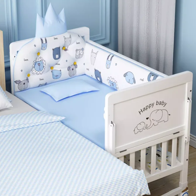 2024 Newest Type Natural Wooden Extensiable Baby Crib Multifunction Baby Bed Cots
2024 Newest Type Natural Wooden Extensiable Baby Crib Multifunction Baby Bed Cots