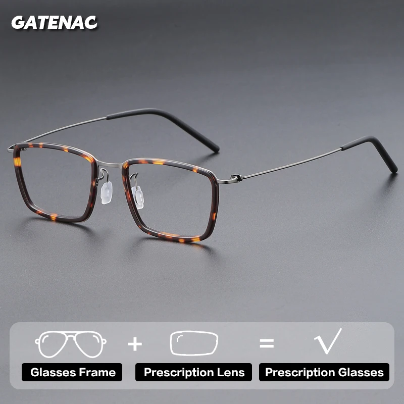 Gatenac Designer Prescription Glasses Men Luxury Brand Anti Blue Light Progressive Reading Glasses Women Photochromic Eyewear
Gatenac Designer Prescription Glasses Men Luxury Brand Anti Blue Light Progressive Reading Glasses Women Photochromic Eyewear